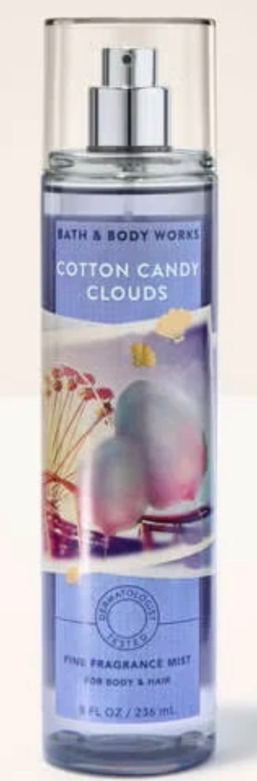 Bath & Body Works Cotton Clouds Fragrance Mist 8 fl oz