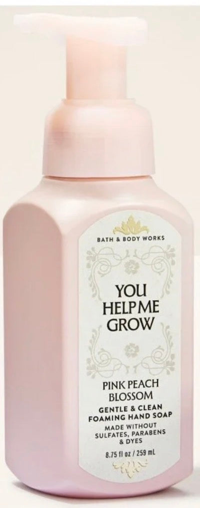 You Help Me Grow Pink Peach Blossom Foaming Hand Soap 8.75 fl oz