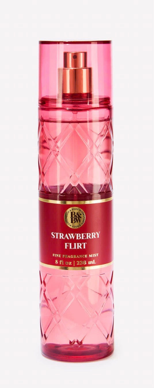 Bath & Body Works Strawberry Flirt Fragrance Mist 8 fl oz