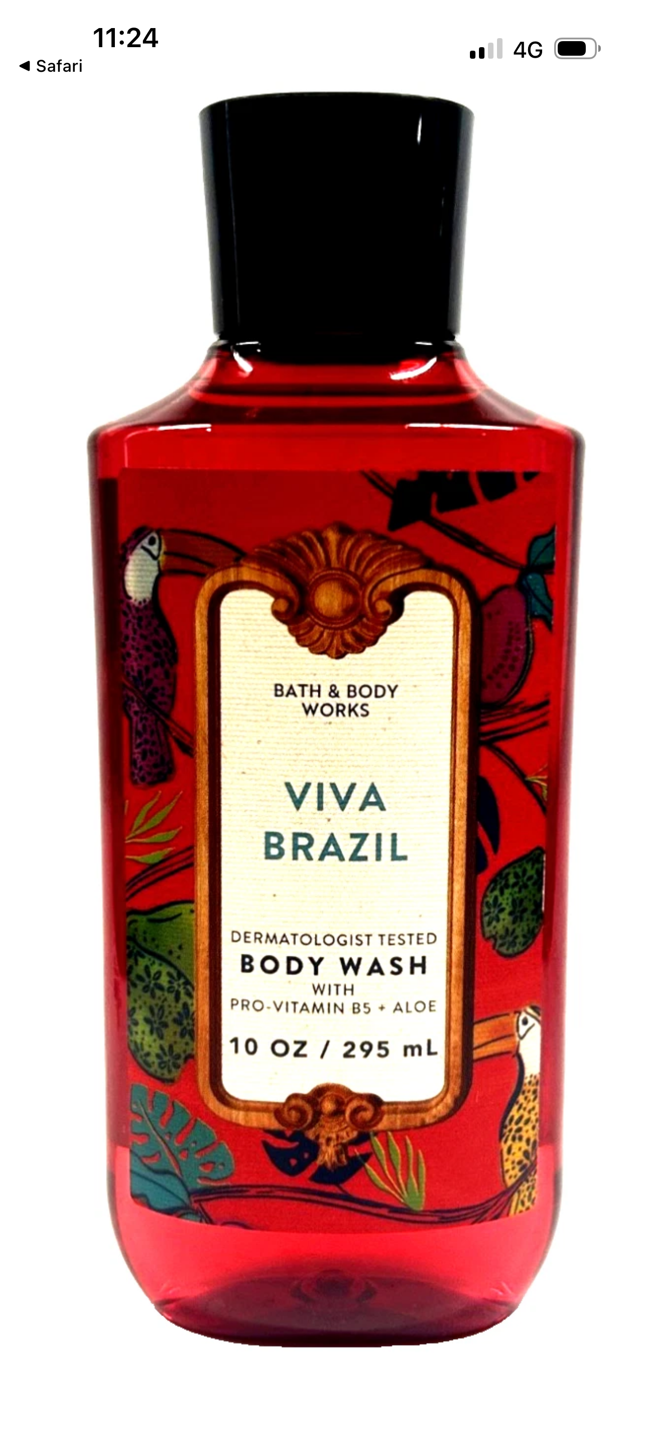 Bath & Body Works Viva Brazil Body Wash 10 fl oz