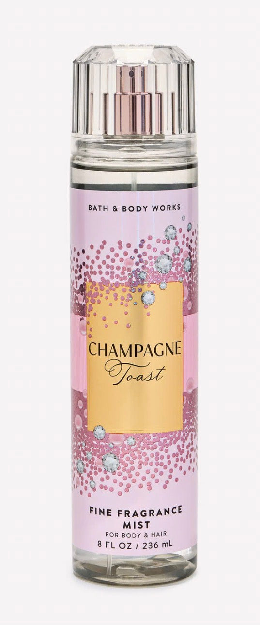 Bath & Body Works Champagne Toast Fragrance Mist 8 fl oz