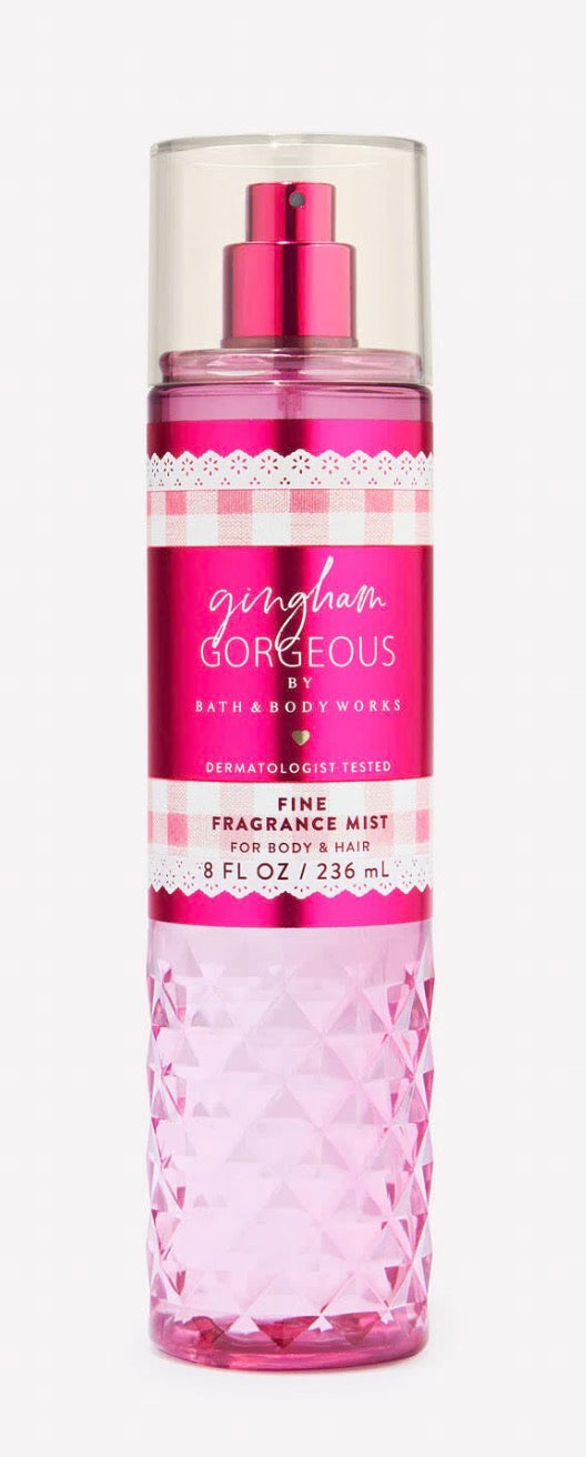 Bath & Body Works Gingham Gorgeous Fragrance Mist 8 fl oz