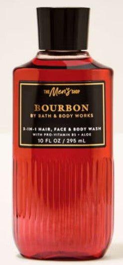 Bourbon 3-in-1 Hair, Face & Body Wash