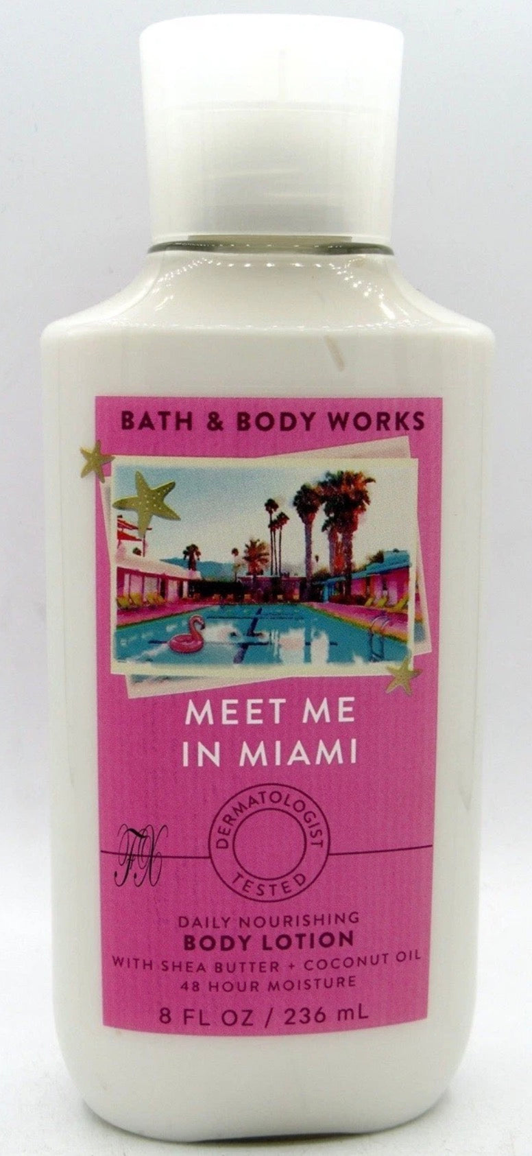 Bath & Body Works Meet Me In Miami Body Lotion 8 fl oz