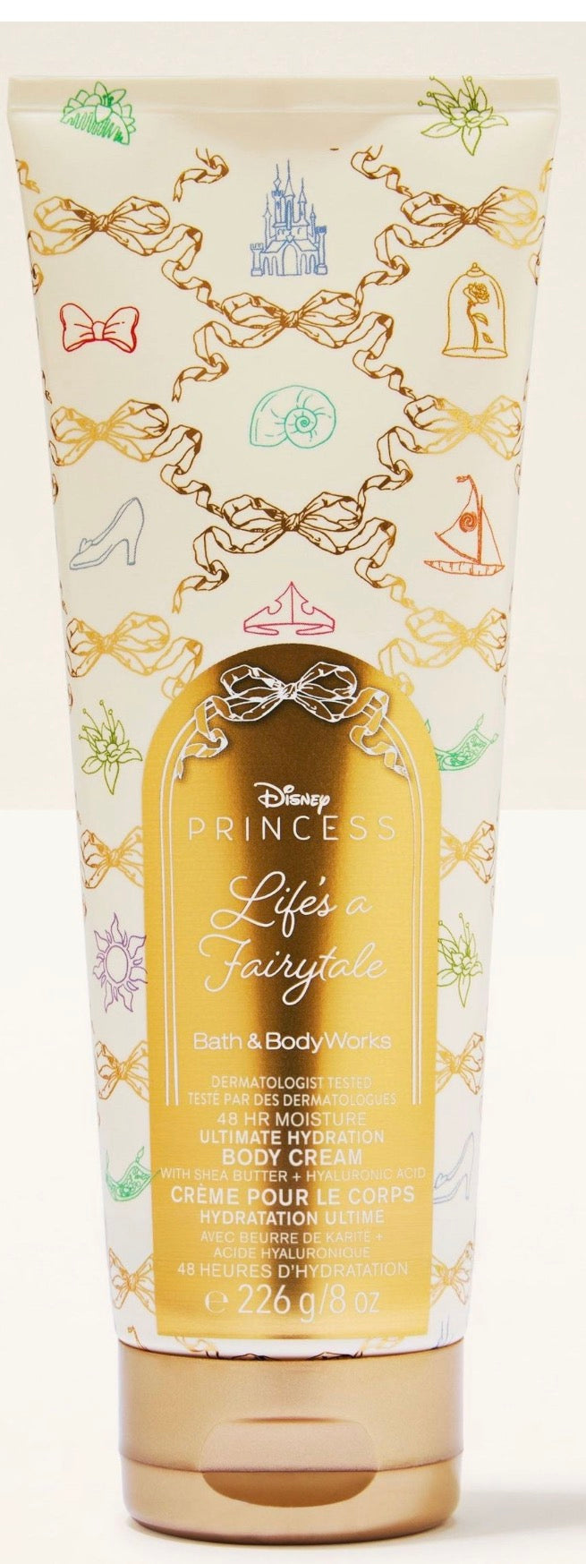 Bath & Body Works Life's A Fairy Tale (Disney Princess) Body Cream 8 oz