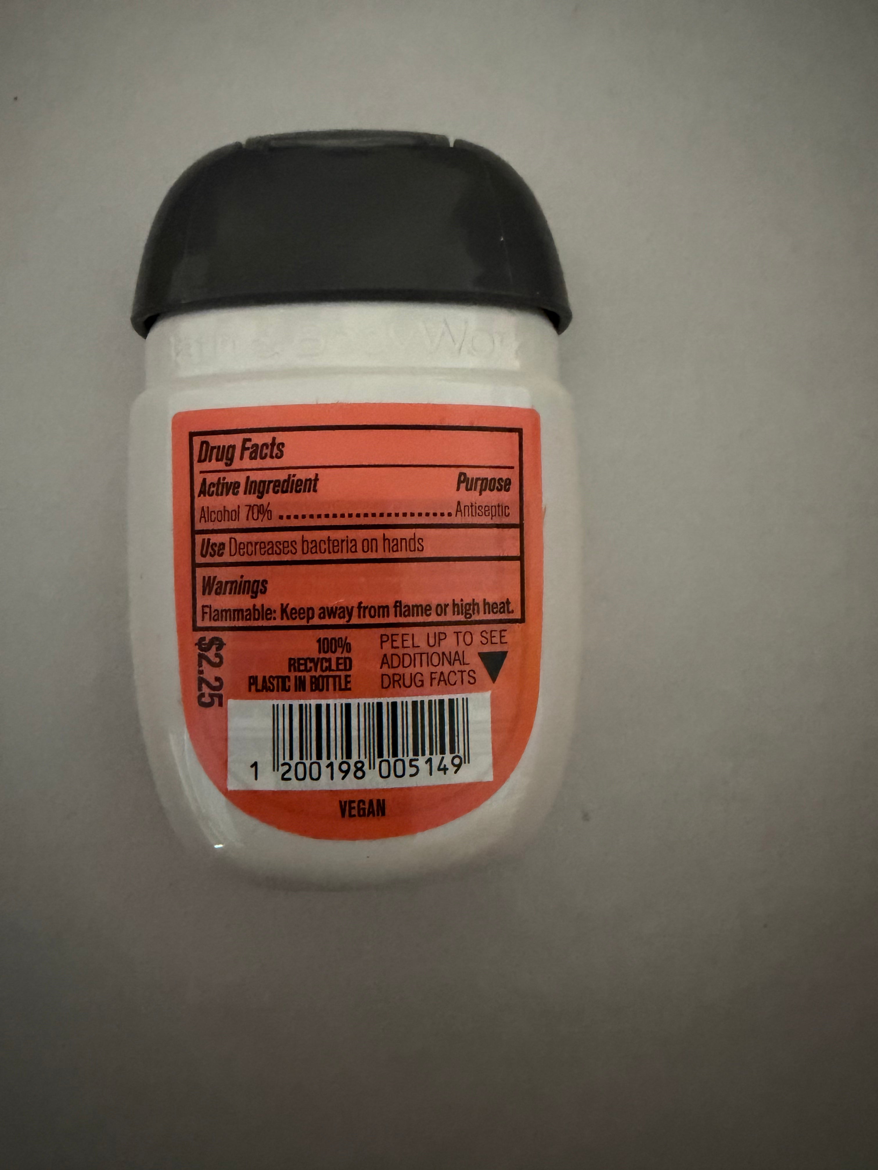 Peach Bellini Anti-Bac Hand Sanitiser