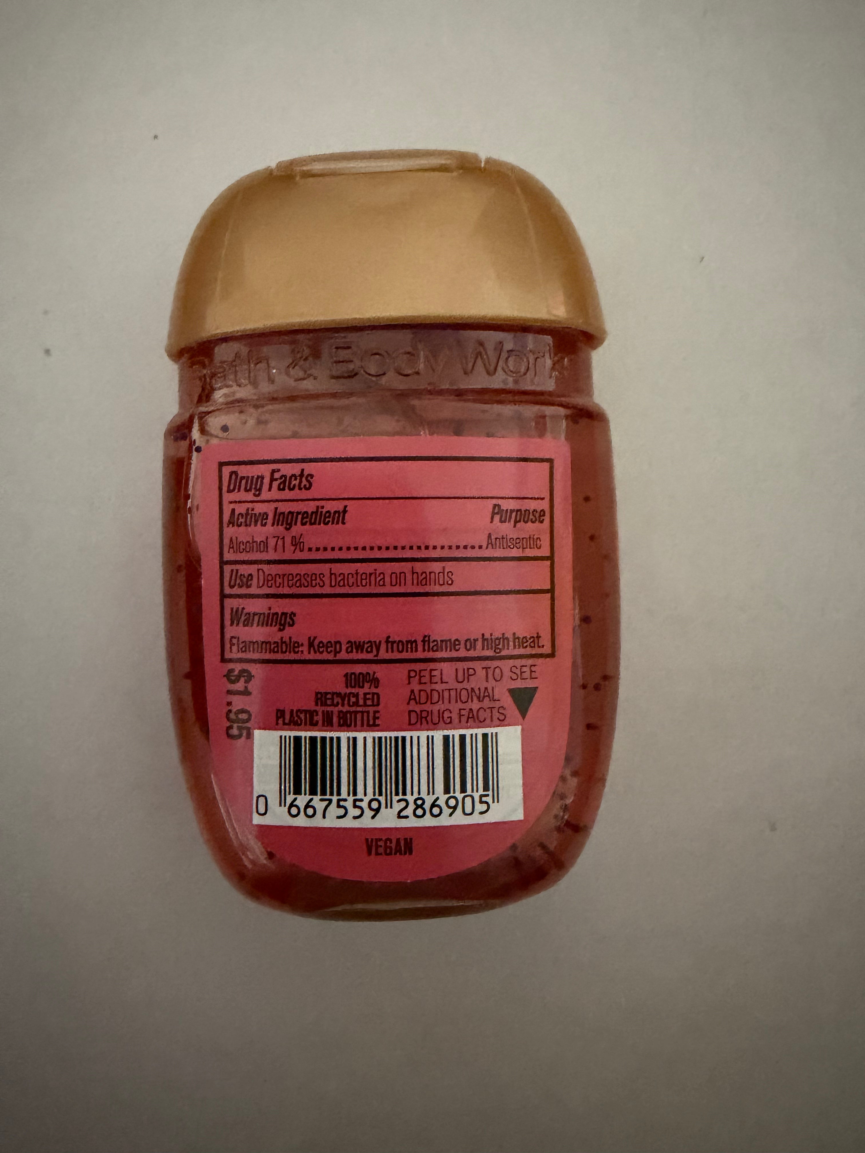Strawberry Pound Cake Anti-Bac Hand Sanitiser